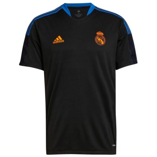 Trainingsshirt Real Madrid 2021-2022 Schwarz Günstige Fußballtrikots